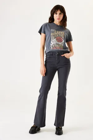 Garcia Dames Chest print T-shirt Korte mouw