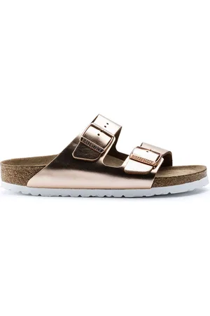 Birkenstock Slippers bruin