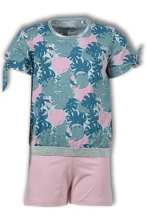 Woody Pyjama meisjes - papegaai - - 191-ype-z/978 - maat 128