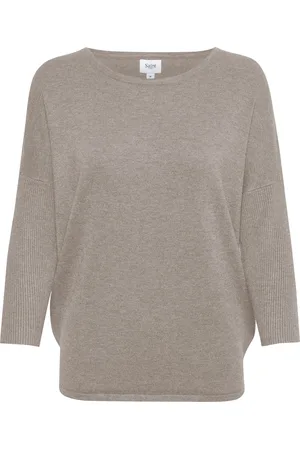 Saint Tropez MilaSZ R-Neck Pullover Dames Trui