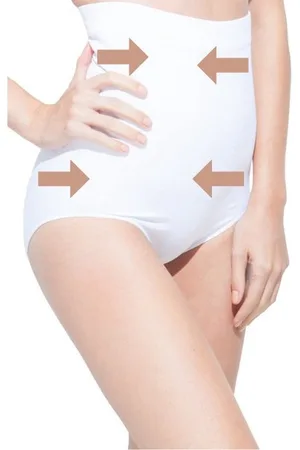 Merkloos Shapewear Dames - Corrigerend Slip - High Waist -