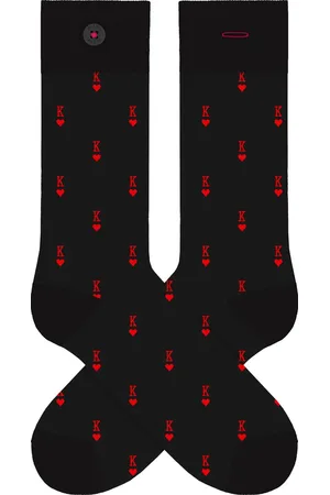 A-dam Kings - Sokken - Sok - Biologisch Katoen - Vegan - Cadeau voor hem en haar - Heren en Dames - Zwart - 41-46