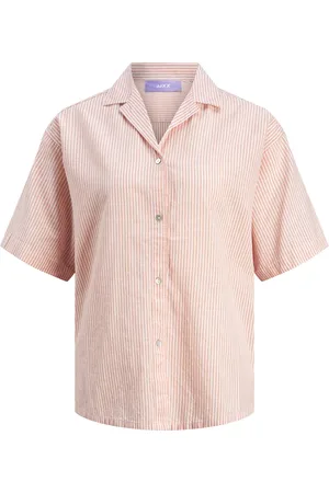JJXX JXLISA SS COMFORT LINEN SHIRT SN Dames Blouse