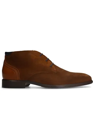 Van Lier Heren - suède veterboots