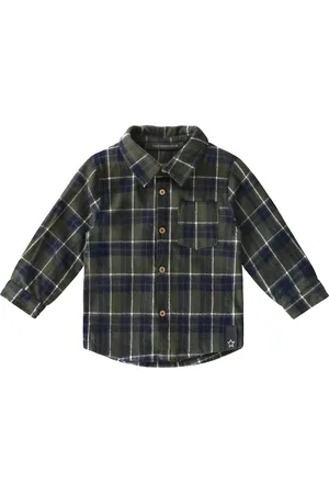 Your Wishes Checks Shirt - Blouse - - Geruit - Unisex