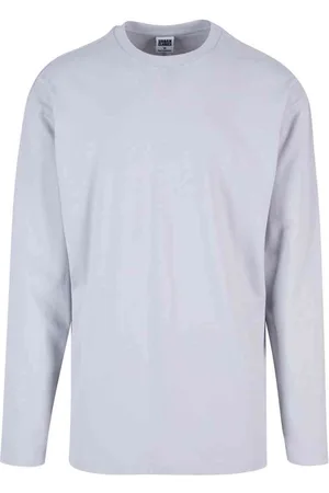 Urban classics Oversized Open Edge Longsleeve shirt - L