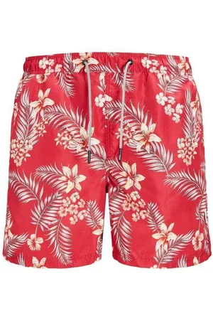 JACK & JONES JACK&JONES JJIARUBA JJSWIMSHORTS AKM TROPIC STS Heren Zwembroek