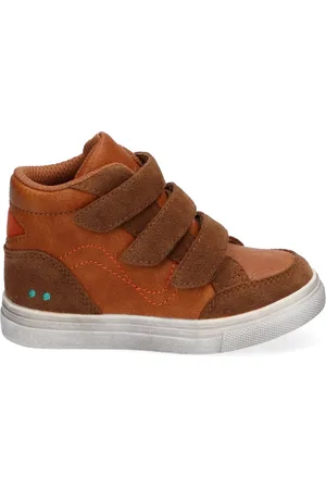 Bunnies JR 221931-713 Jongens Hoge Sneakers - - Imitatieleer - Klittenband