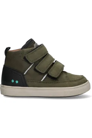 Bunnies JR 224755-569 Jongens Hoge Sneakers - - Leer - Klittenband