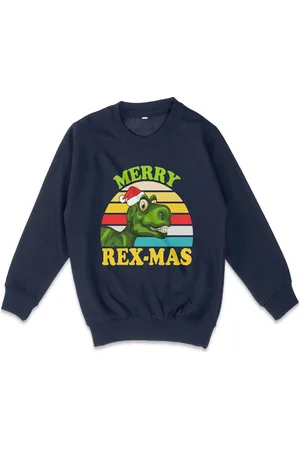AWDis Sweater Trui Meisjes Jongens Kerstmis - Donker Blauw