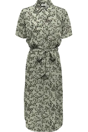 JDY PIPER S/S MIDI SHIRT DRESS WVN Dames Jurk