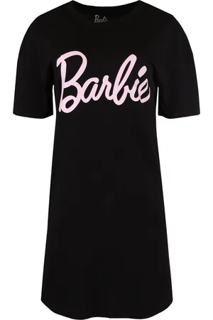 Barbie Damesnachthemd, , Katoen, met Korte Mouwen / XXS