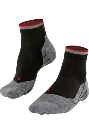 Falke RU4 Endurance Short Reflect heren running sokken kort - zwart (black)