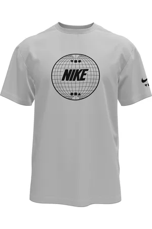 Nike Swim Lead Line - Short sleeve hydroguard Heren Zwemshirt - White