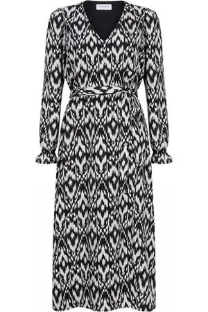 lofty manner PH25 - Dress Baylor - Black / White print - XS