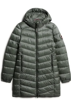 Superdry HOODED FUJI MID PADDED JACKET Dames Jas