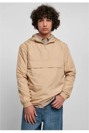 Urban classics Basic Pullover Jas - L