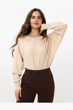 Esqualo Sweater batwing lurex