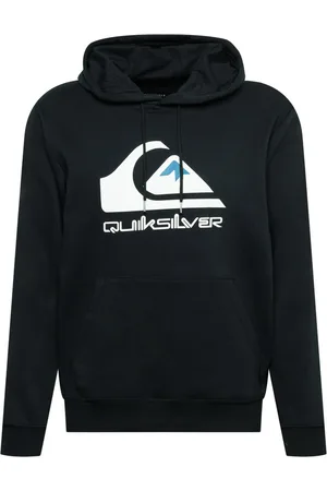 Quiksilver Big Logo Fleece Hoodie- Black