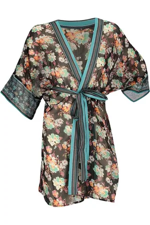 Apollo Zomerjurk Dames - Overtop - Bloemen - - One Size - Strandjurk - Zomerjurken dames - Zomerjurk dames volwassenen