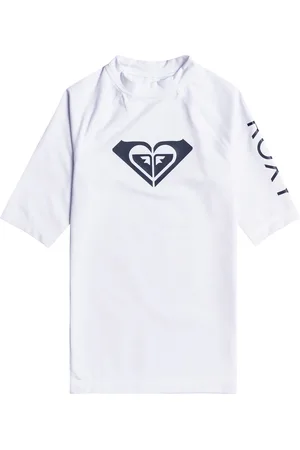 Roxy UV Rashguard voor meisjes - Whole Hearted - Korte mouw - - maat 128cm