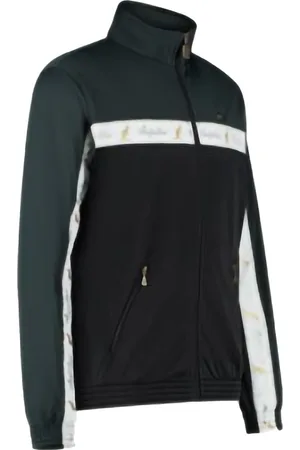 Australian Duo jack met witte bies woods green maat XL