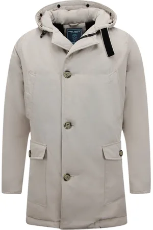 Enos Gewatteerde Jassen Heren - Parka Heren Winterjas - 7101 - Jas