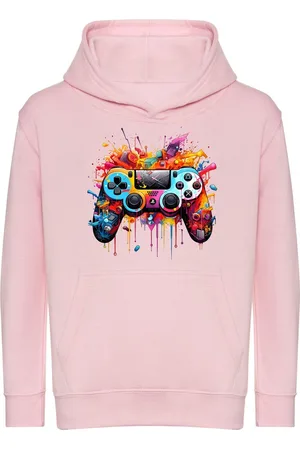 Merkloos Comfortabele PS hoodie maat L