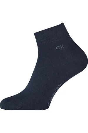 Calvin Klein Herensokken Simon (2-pack) - hoge enkelsokken - donkerblauw