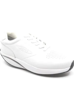 Mbt 1997 LEATHER W, 700947-16N, Witte dames sneaker wijdte G
