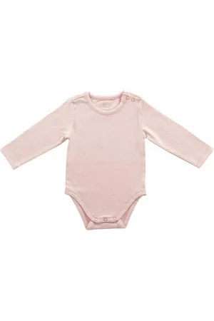 Jollein Romper lange mouw 74/80 Mini Dots Blush Pink