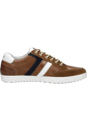 Australian Nottingham Lage sneakers - Leren Sneaker - Heren - Bruin