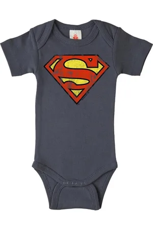 LOGOSHIRT Baby-Body Superman
