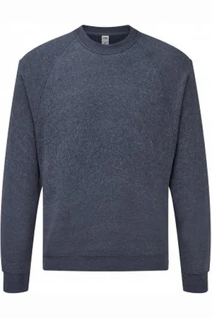 Fruit Of The Loom Volwassenen Unisex Klassiek Raglan Sweatshirt