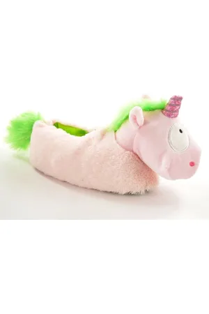 Merkloos Unicorn dieren pantoffel maat 34-35
