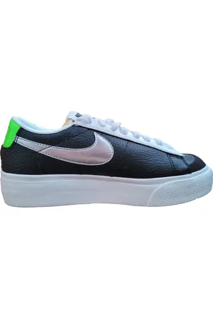 Nike Blazer Platform - Dames Sneakers - Black/Metallic Silver