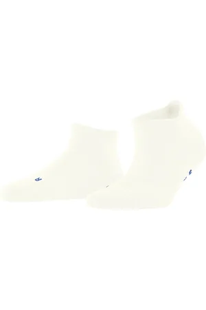 Falke Keep Warm anatomische pluche zool merinowol sneakersokken dames wit