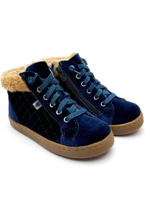 Old Soles Hoge sneaker - Plushier - velvet - navy