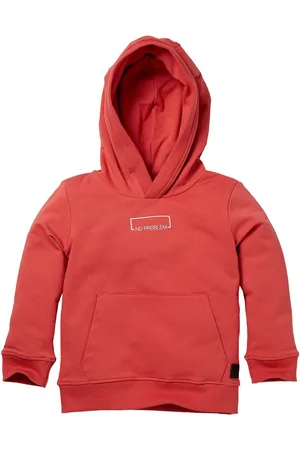 LEVV Hooded sweater Nikai cranberry voor jongens - maat 86