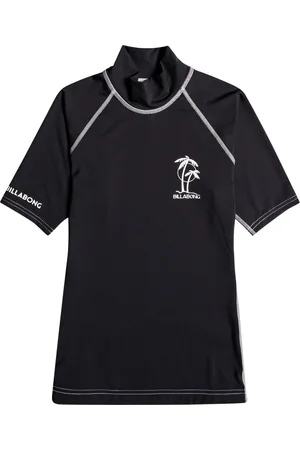 Billabong UV-rashguard voor dames - Korte mouw - Logo - - maat S