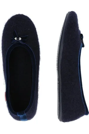 Giesswein Hohenau Blauwe Pantoffel