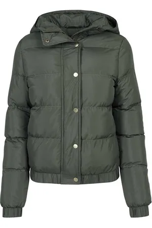 Urban classics Ladies Hooded Puffer Jacket Tussenseizoensjas L Dames