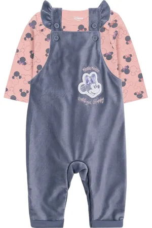 Disney Minnie Mouse - Baby tuinbroek + bodysuit / 62