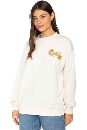 Billabong Best Of Times Sweatshirt Beige M Vrouw