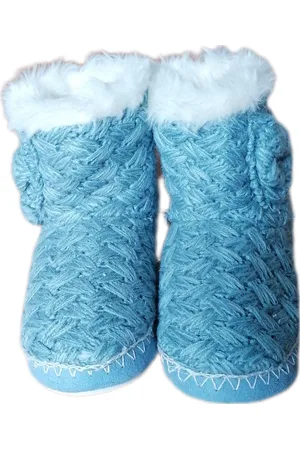Apollo Dames - Sloffen - Dames - Boots - Gebreid - Kleur