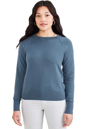 Dockers Crewneck Trui Blauw XS Vrouw
