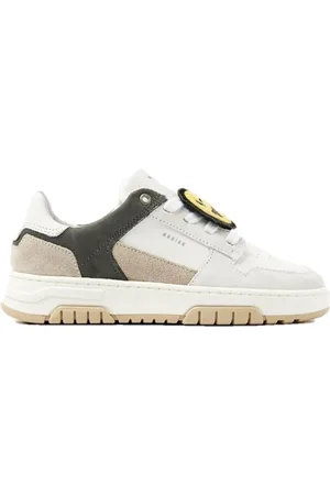 CarlijnQ NUBIKK BASKET COURT JR WHITE COMBI GREY-29