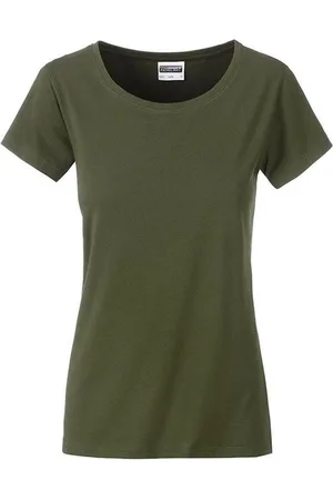 James & Nicholson James and Nicholson Dames/dames Basic Organic Katoenen T-Shirt