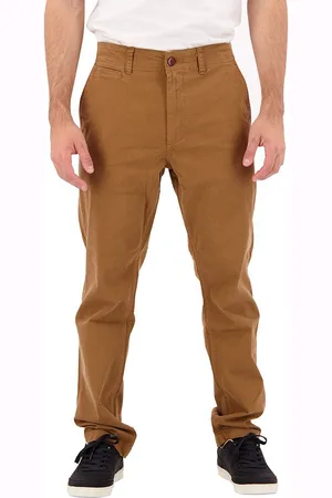 Superdry Officers Slim Chino Trousers Chino Broek Bruin 34 / 32 Man