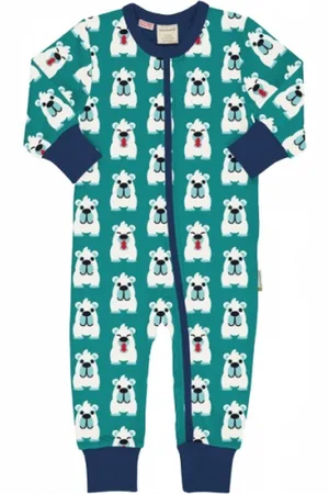 Maxomorra Rompersuit LS ARCTIC BEAR 74/80